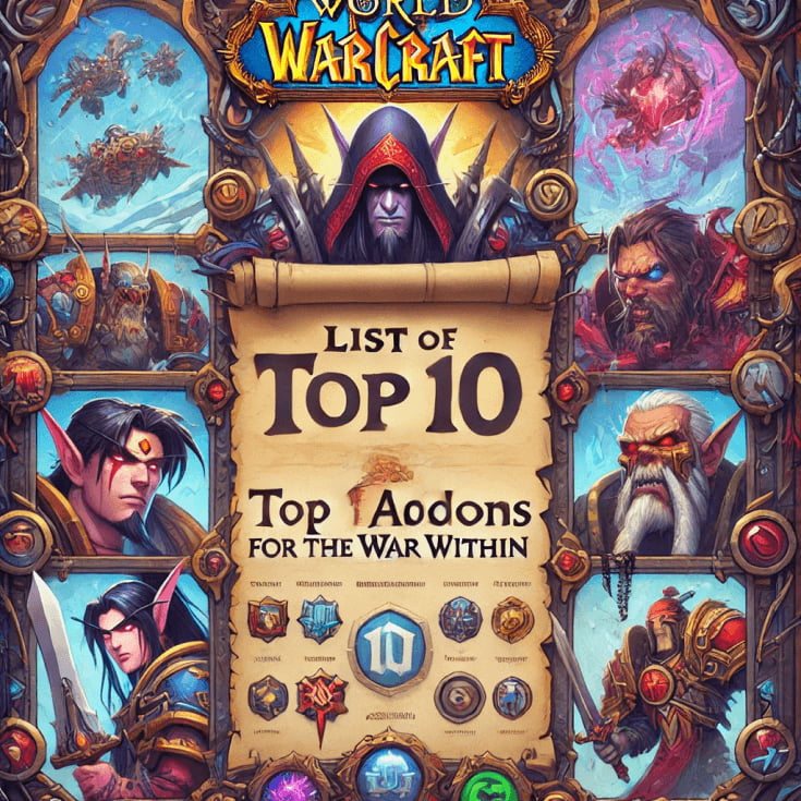 List of the Top 10 Addons in TWW