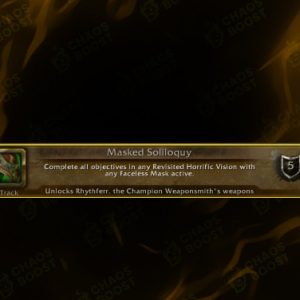 Masked Soliloquy Achievement Boost