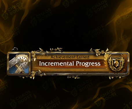 Incremental Progress Achievement Boost